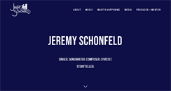 Desktop Screenshot of jeremyschonfeld.com